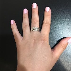 Sterling Sliver Woven Ring